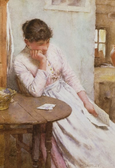 La carta de Walter Langley